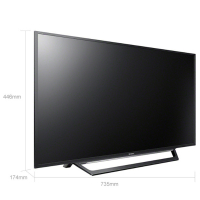 索尼（SONY）KDL-32W600D 32英寸 高清网络WIFI液晶平板电视(黑色)