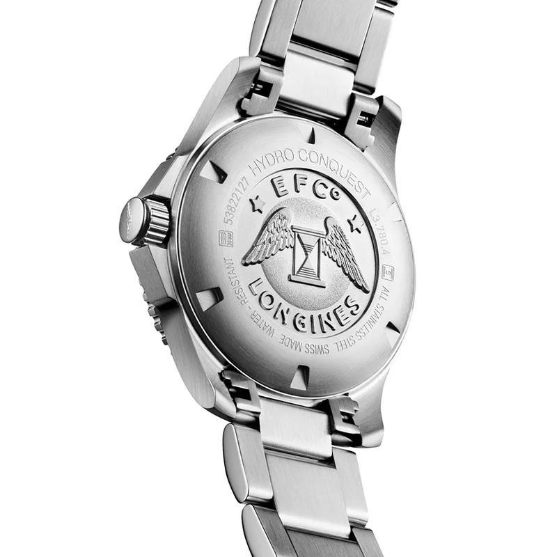 Longines/浪琴瑞士自动机械防水米男士商务休闲运动不锈钢腕表
