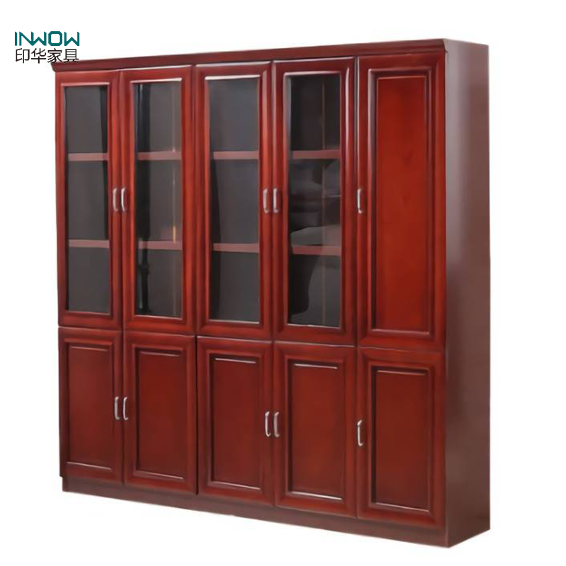 印华（YINHUA）书柜 文件柜 档案柜 木皮 （组） （2250*400*2000）