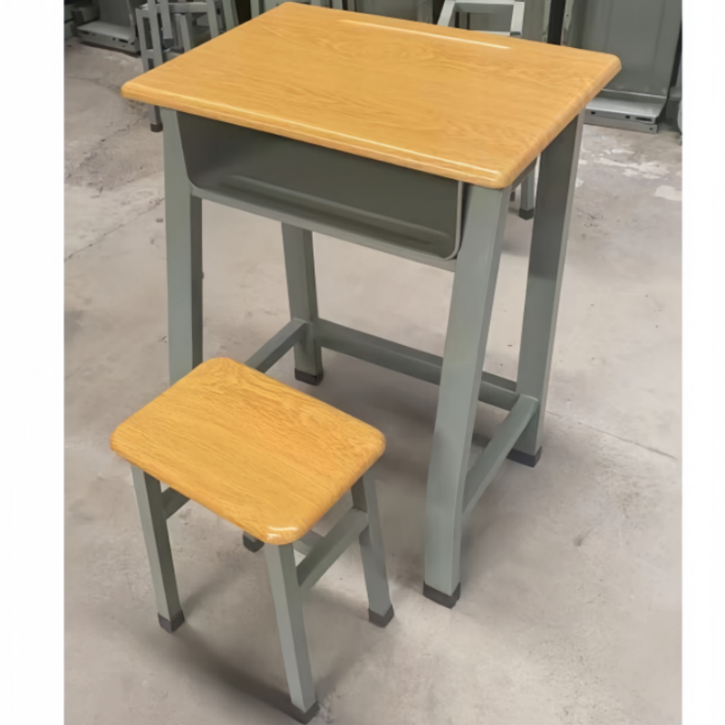 首指(SZ)单人课桌椅/SZ-DR75 黄色
