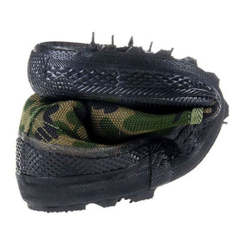 冰禹 SNll-111 劳保鞋子 劳动劳防鞋工地鞋 作训军训迷彩鞋解放鞋 工地帆布胶鞋耐磨 小花 43图片