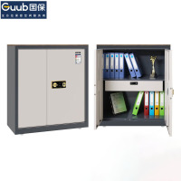 国保(Guub) 保密柜V1指纹密码办公文件柜小型家用办公保险柜带顶板Z168-V1