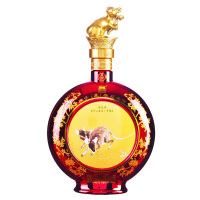 五粮液股份 庚子鼠年纪念酒 52度500mL*2 礼盒装 浓香型白酒