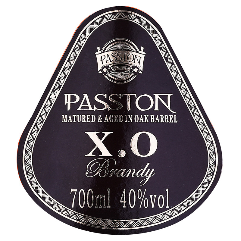 法国洋酒派斯顿PASSTON希尔XO白兰地40度700ml