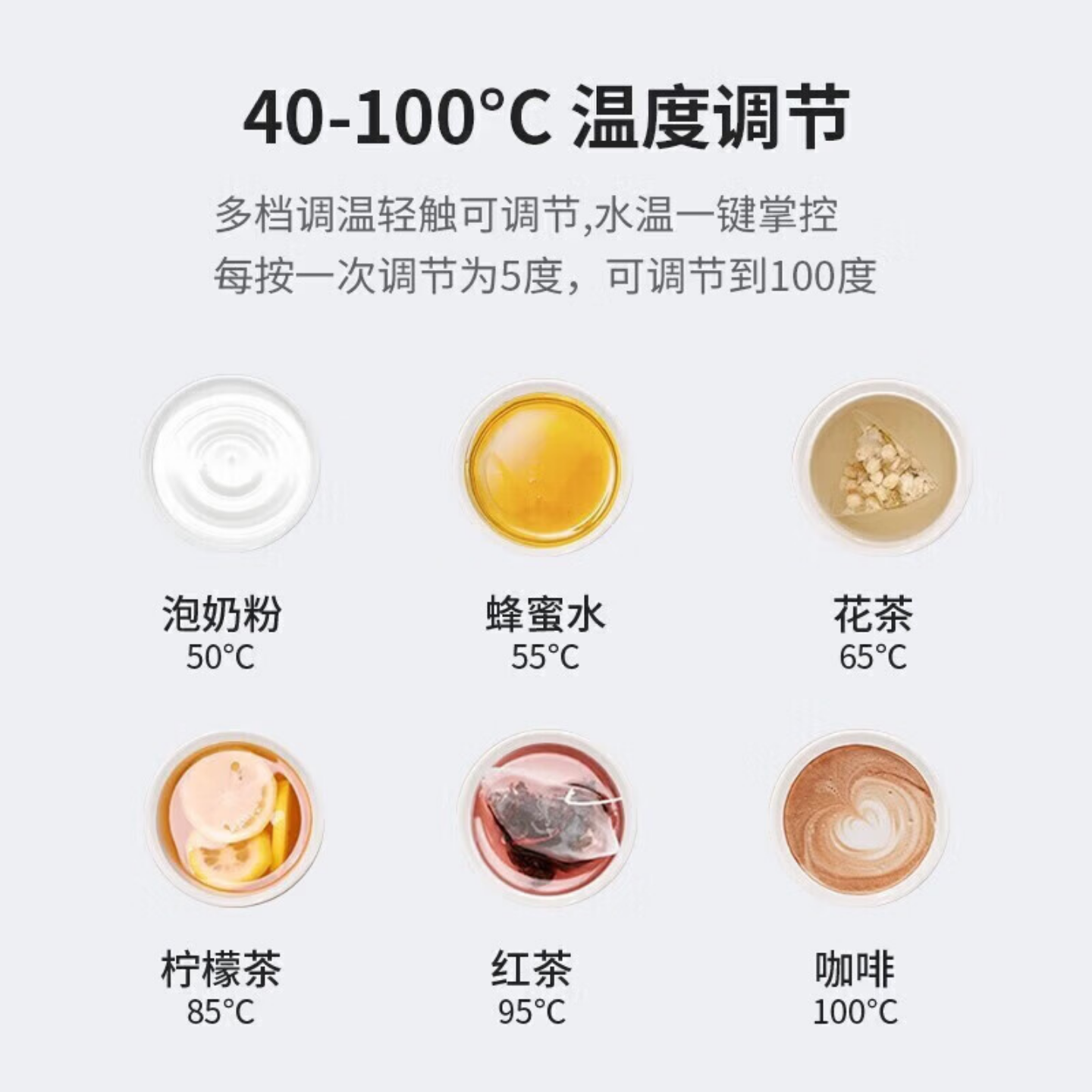 九阳(Joyoung)茶吧机家用立式冷热下置式水桶饮水机全自动上水小型桶装水饮水机 JYW-JCM20 温热型高清大图