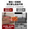胡桃色电视柜实木框架组合可定制收纳储物新中式小户型客厅落地