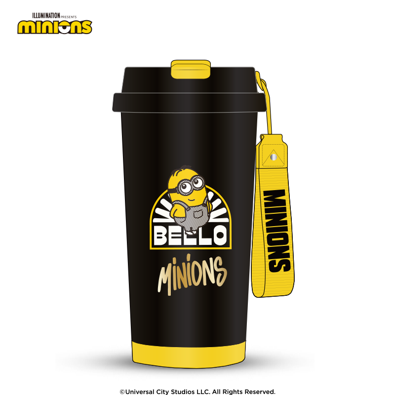 MINIONS小黄人大眼萌系列-潮酷系列-手提咖啡杯CBH010241 500ml高清大图