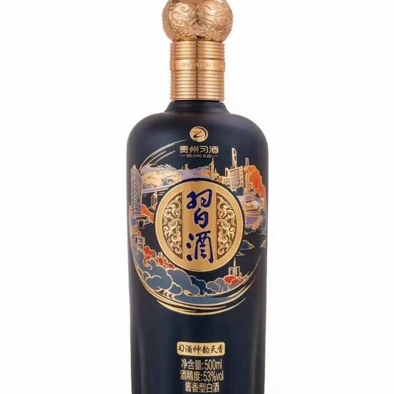 贵州习酒 神韵天香 53度 酱香型白酒 500ml 单瓶
