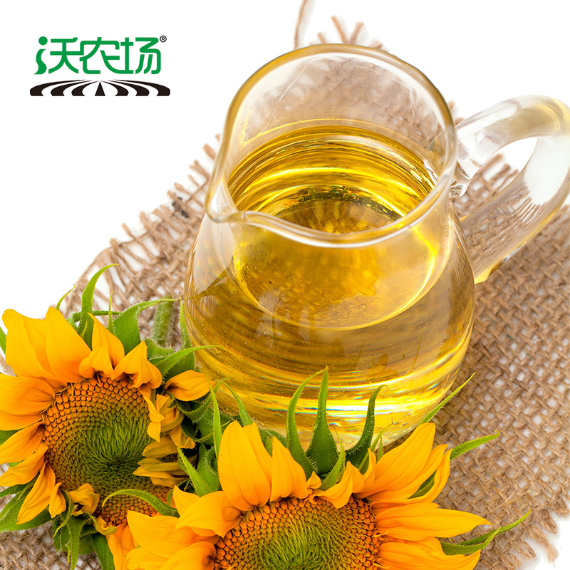 沃农场非转基因葵花籽油5L/桶高清大图