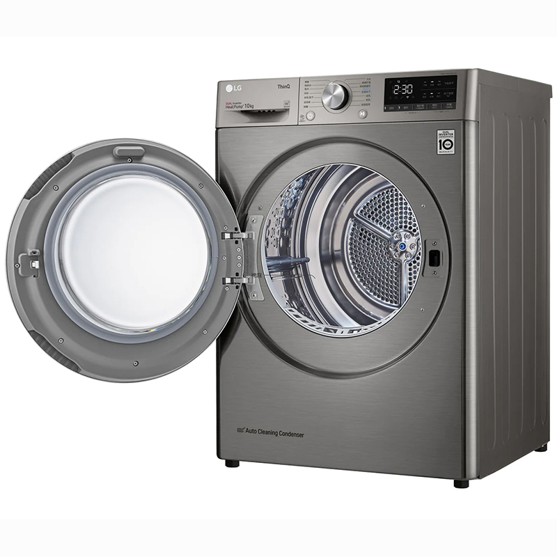 LG RH10V9PV2W 10kg 双变频热泵 除螨 双重过滤网 冷凝器自清洁 专用遥控器 智能app 干衣机高清大图