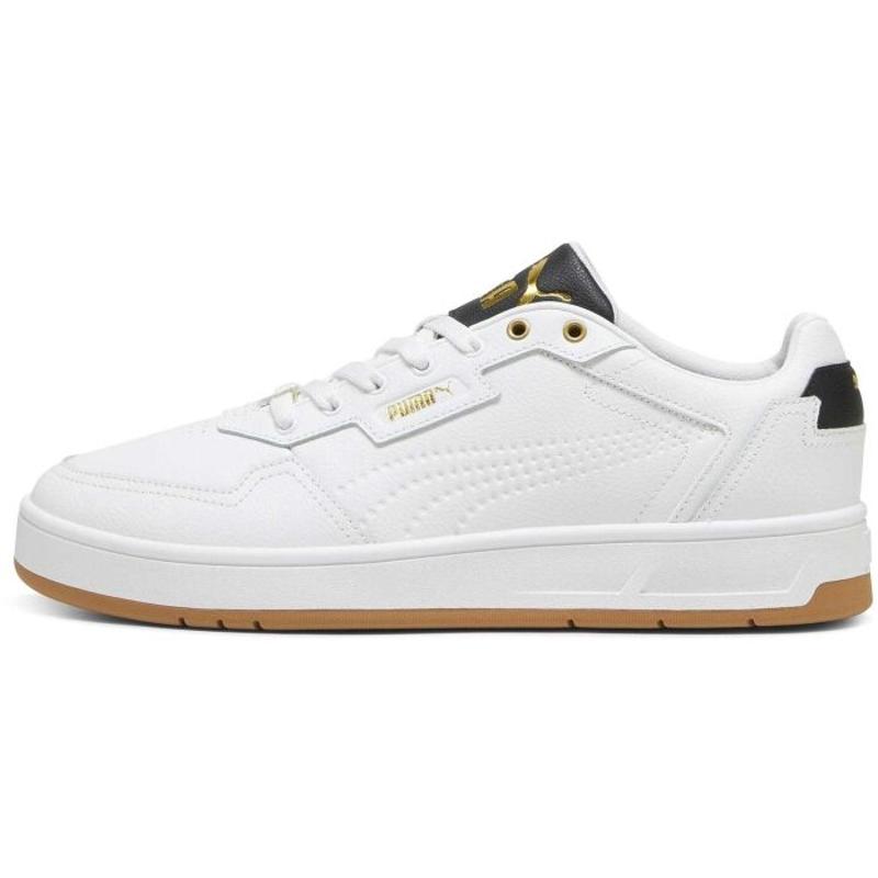 彪马(Puma)复古潮流休闲运动鞋百搭日常通勤时尚经典男士综合训练 white_(white_/_black_/_gold) 42