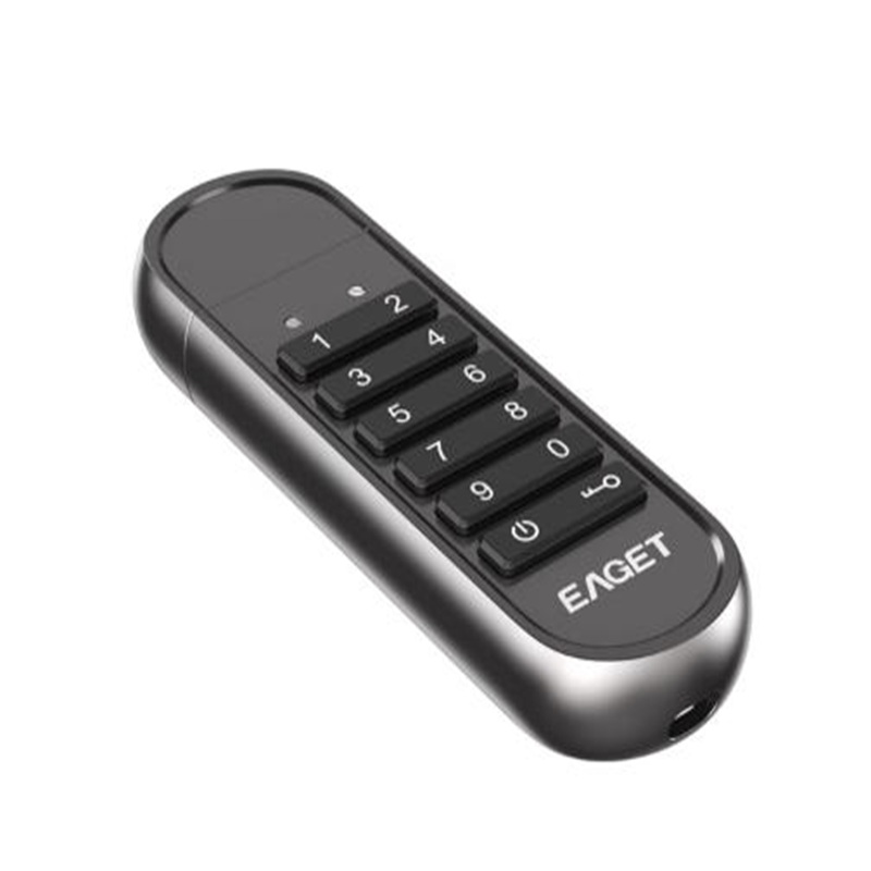 忆捷(EAGET)KU20 按键加密U盘 128G(单位:个)锖色高清大图