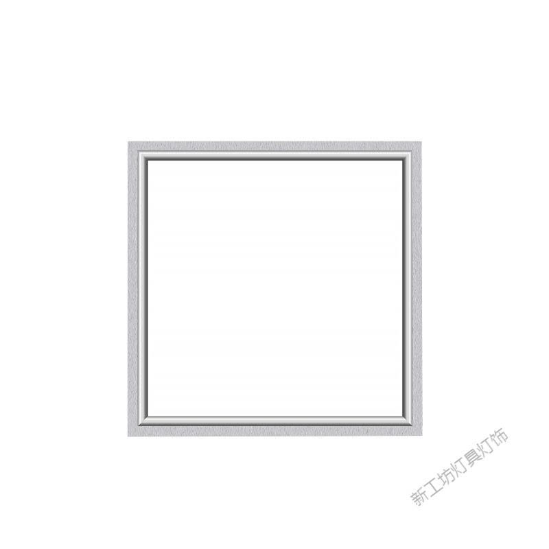 苏宁放心购 集成吊顶灯led平板灯600x600石膏板工程灯60*60面板灯嵌入式吸顶灯天花铝扣板办公室格栅灯图片