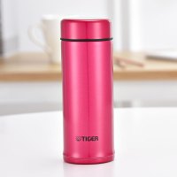虎牌(tiger) 保温保冷水杯 304不锈钢保温杯 男女便携可爱杯子 MMP-A25C 250ml 艳粉色PV