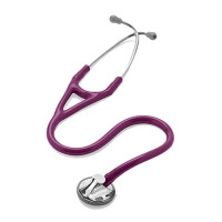 3M听诊器Littmann大师级心脏专科单面成人儿童听诊器医生专用2167梅红色