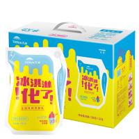 【现货速发】天润酸奶新疆网红浓缩冰淇淋酸奶浓缩低温酸奶整箱180gX12袋 包邮