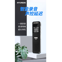 小窝厘 HYUNDAI现代HY-205录音笔 黑色 8GB
