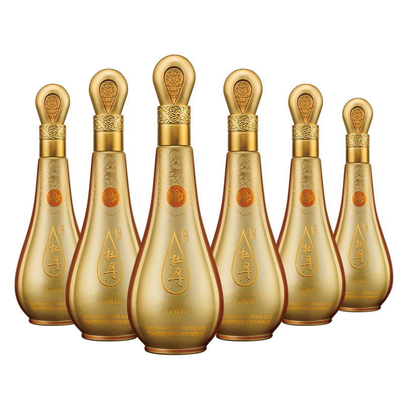 双沟 5a级金牡丹精装版 40.8度500ml*6瓶 整箱装 浓香型白酒