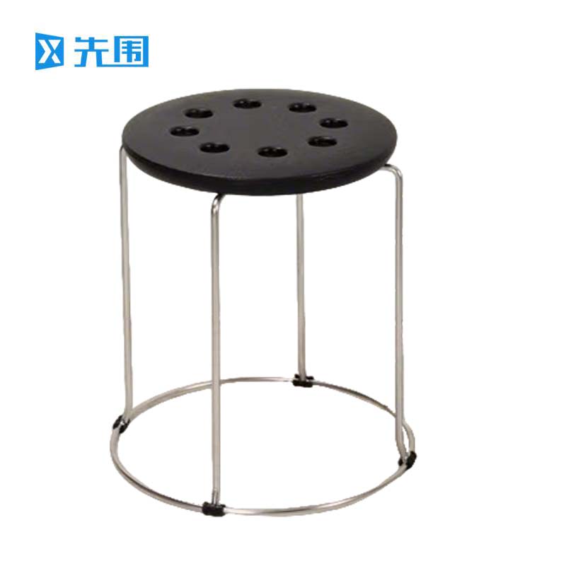 先围 圆凳 钢柱10mm粗凳高50cm 个高清大图