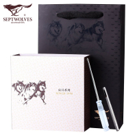 七匹狼皮带 男士真皮针扣腰带 牛皮韩版青年商务休闲裤带
