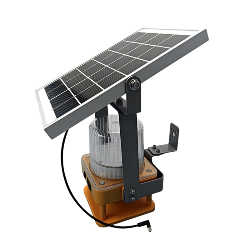 OHUI OHJW3145 3W LED 太阳能声光警示灯 IP66 DC3.7V 1800K 盏 黄色高清大图