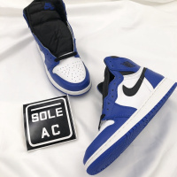 Air Jordan 1 OG Game Royal 美国直邮正品小闪电白蓝 男女情侣运动高篮球鞋 555088-403