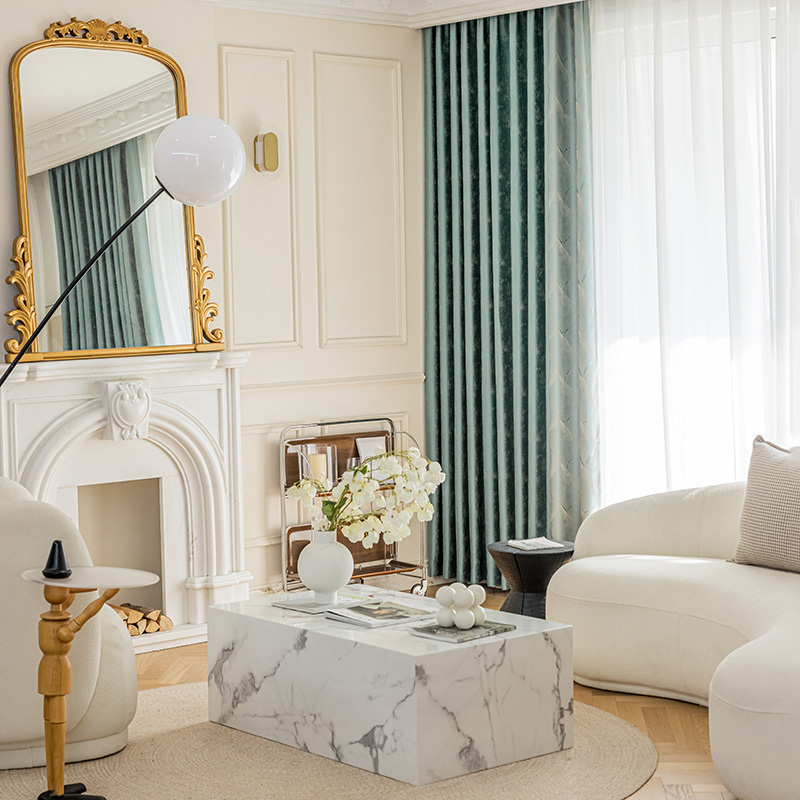 添福运 FCS-法式窗帘-高精密肌理纹窗帘高清大图