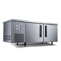 星星工作台 TS-358Y 商用厨房奶茶店烘焙店1.5米冷冻冷藏双温操作台卧式冰柜