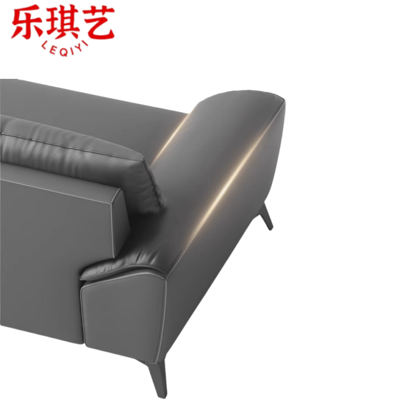 乐琪艺商务沙发3+1+1组高清大图