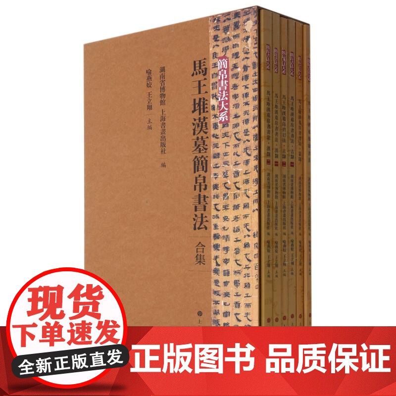 马王堆汉墓简帛书法合集6册 简帛书法大系上海书画出版社篆刻西汉古墓文玩考古书法字帖字画历史文化高清大图