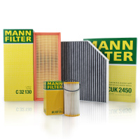 曼牌(MANN)三滤保养套装(15-16款奥迪A4L/14-16款A5/13-18款Q5)