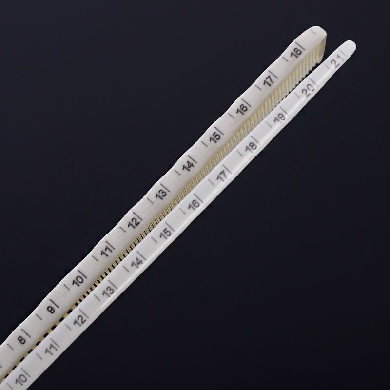 新款刻度梳子发型师专业理发梳子烫染挑发梳化妆梳男发梳女发梳子 G01刻度梳子