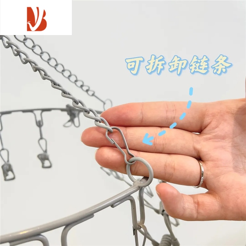 三维工匠需要晾晒的衣袜太多?入这款衣架就好了!高清大图