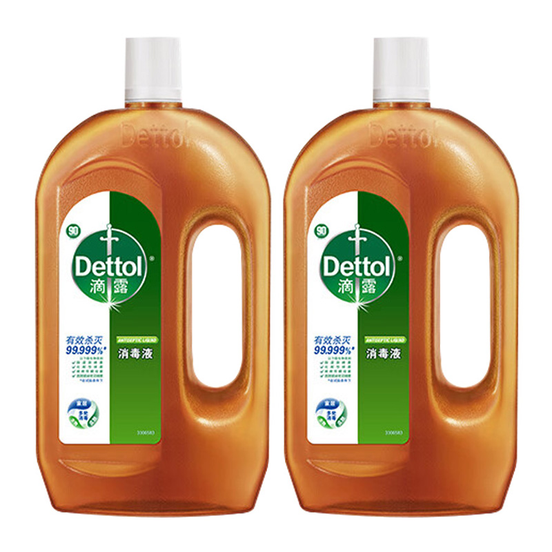 滴露消毒液消毒水衣物除菌液杀菌除螨杀菌消毒1.2L*2瓶