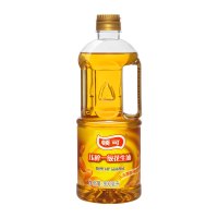 顿可压榨一级花生油900ml 物理压榨花生食用油 家用植物油 厨房炒菜烹饪品 川菜调味品 火锅香油蘸料 烧烤调料