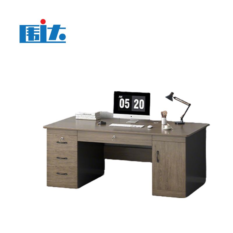 围达 电脑桌 四抽一门 张高清大图