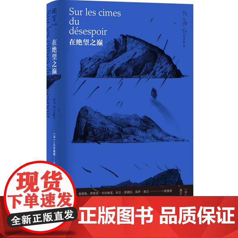 在绝望之巅 “二十世纪的尼采”、现代欧洲伟大的哲学家 E.M.齐奥朗初试啼声之作 简体中文译介版 正版书籍 北京联合出版高清大图