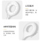 苏宁放心购 呱呱鸟 LED学生台灯学习护眼台灯触控可调光可充电便携现代简约创意台灯阅读书桌宿舍卧室客厅笔筒灯