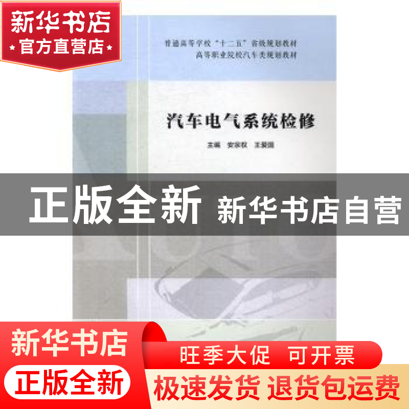 正版 汽车电气系统检修 安宗权,王爱国主编 中国科学技术大学出高清大图