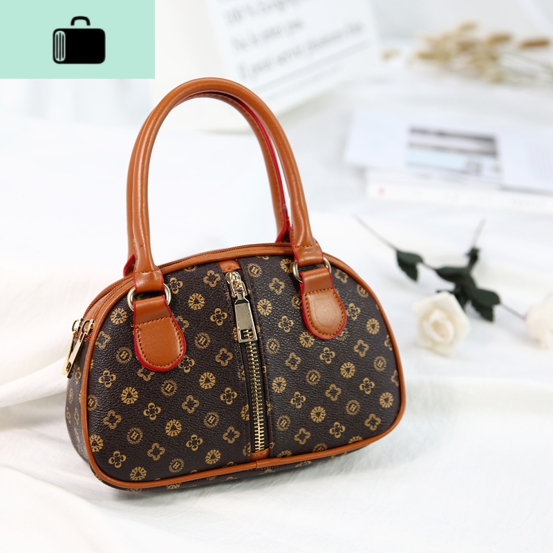 中年妈妈包2020新款手提小包包老年手机包零钱包妇女手拎包买菜包NEW LAKE 深色花朵纹小号11