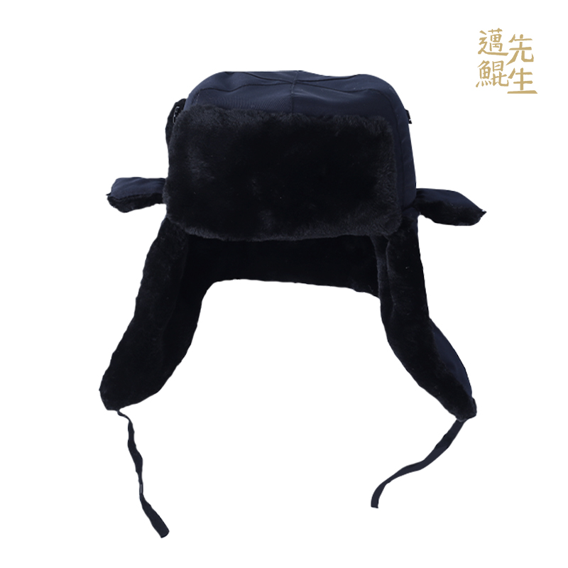 棉工作帽(双耳)H-001高清大图