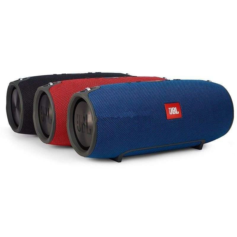 JBL Xtreme 音乐战鼓音箱 高品质立体声 双外部加强低音 防溅支持多点连接 蓝牙户外音响 (红色)