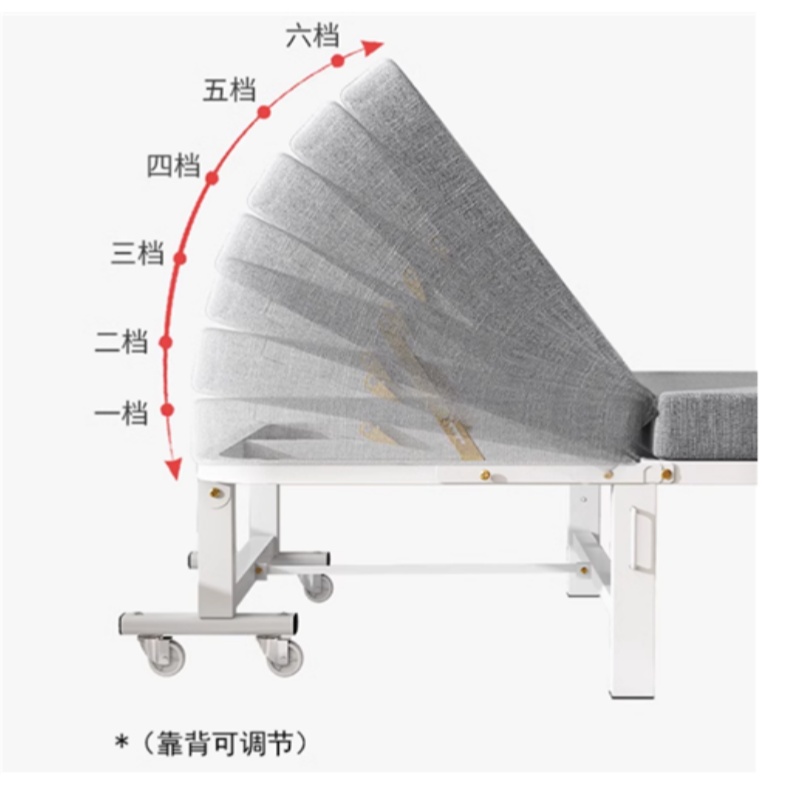赛颐盛办公室折叠床1800*650*220mm张高清大图