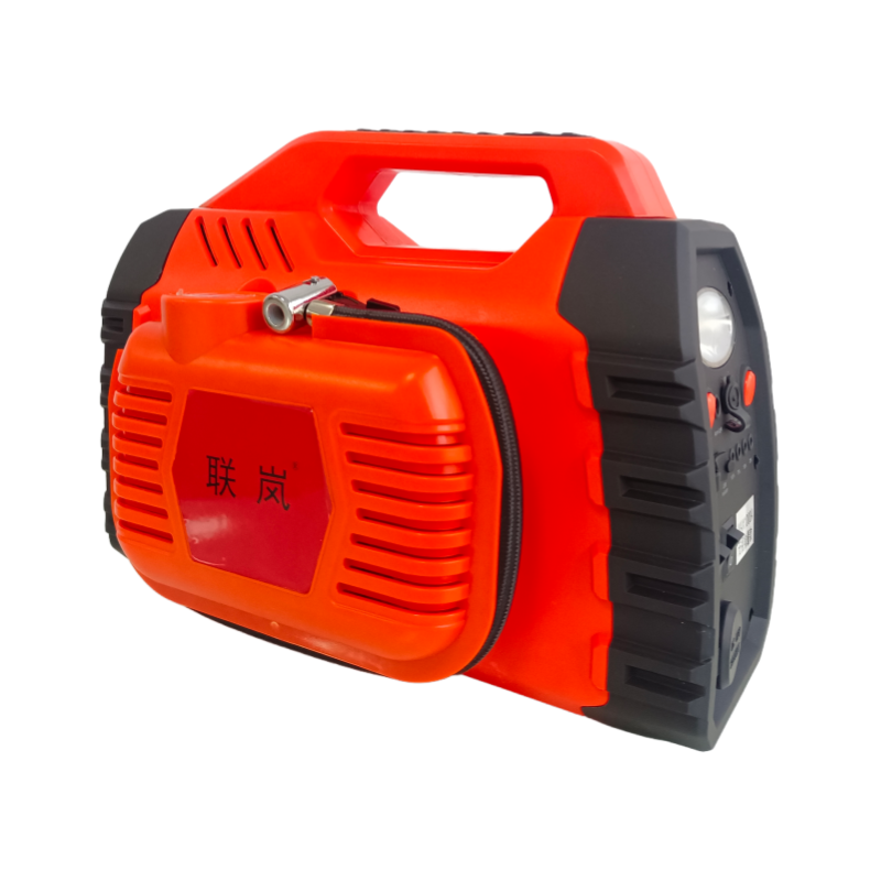 联岚大容量汽车应急启动电源便携电瓶救援打火12V充气照明一体套高清大图