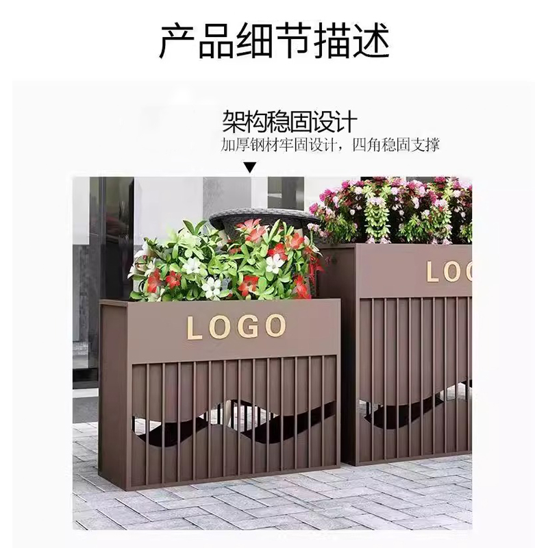 翼澜 户外花箱 100cm 个高清大图