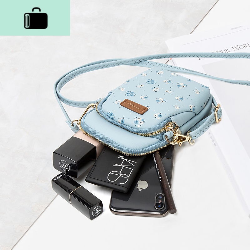 2020韩版手机包女斜挎手机袋挂脖小清新零钱包简约时尚迷你小包NEW LAKE高清大图
