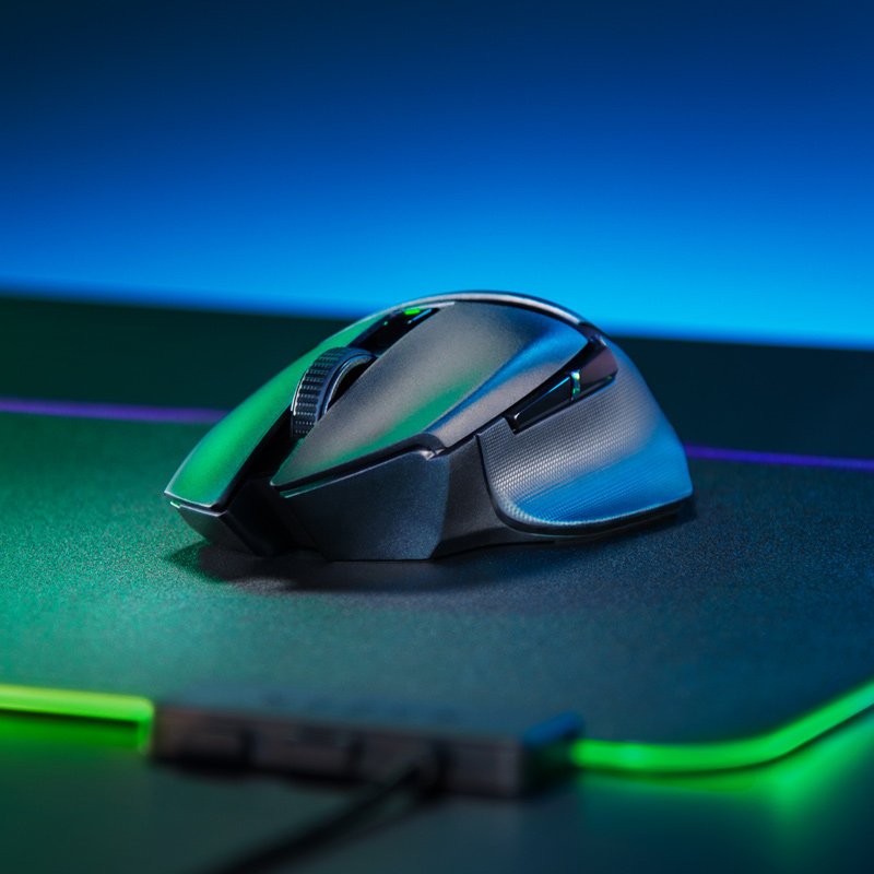 雷蛇(RAZER)巴塞利斯蛇X 小巴蛇 蓝牙无线双模游戏办公鼠标16000DPI旗舰传感器