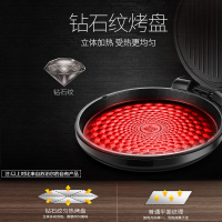 苏泊尔 （SUPOR） 电饼铛 JJ30A648 锁水圈 不粘涂层 家用电饼铛机械式 烙饼机煎饼机烤饼机 上下盘单独加热