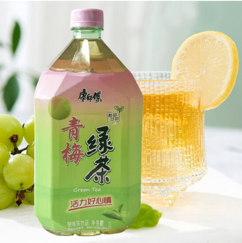 康师傅青梅绿茶1l