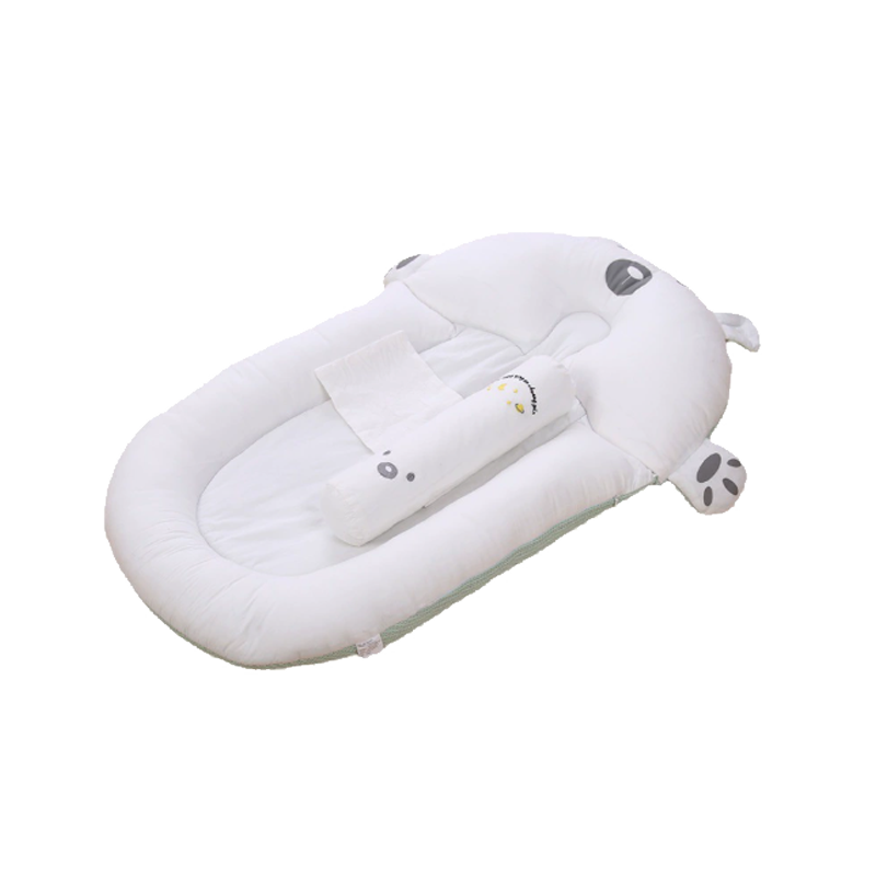 大西瓜新生婴儿窝宝宝防惊跳落地醒睡吐奶斜坡垫床升级款豆绒+水洗棉[床中床]高清大图